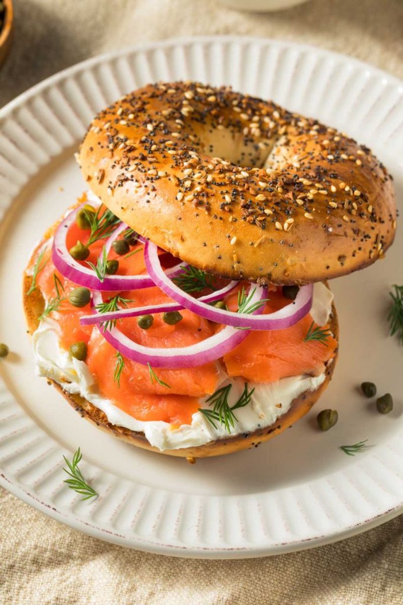 Everything Bagel Salmon Crunch