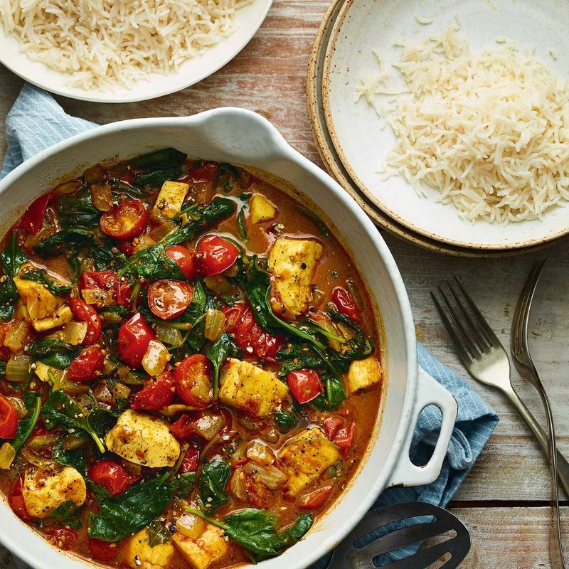 Halloumi Curry