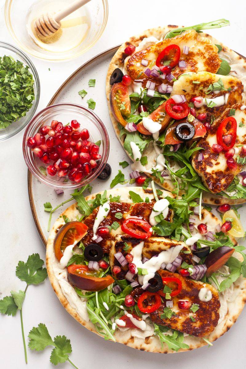 Halloumi Pizza Topping