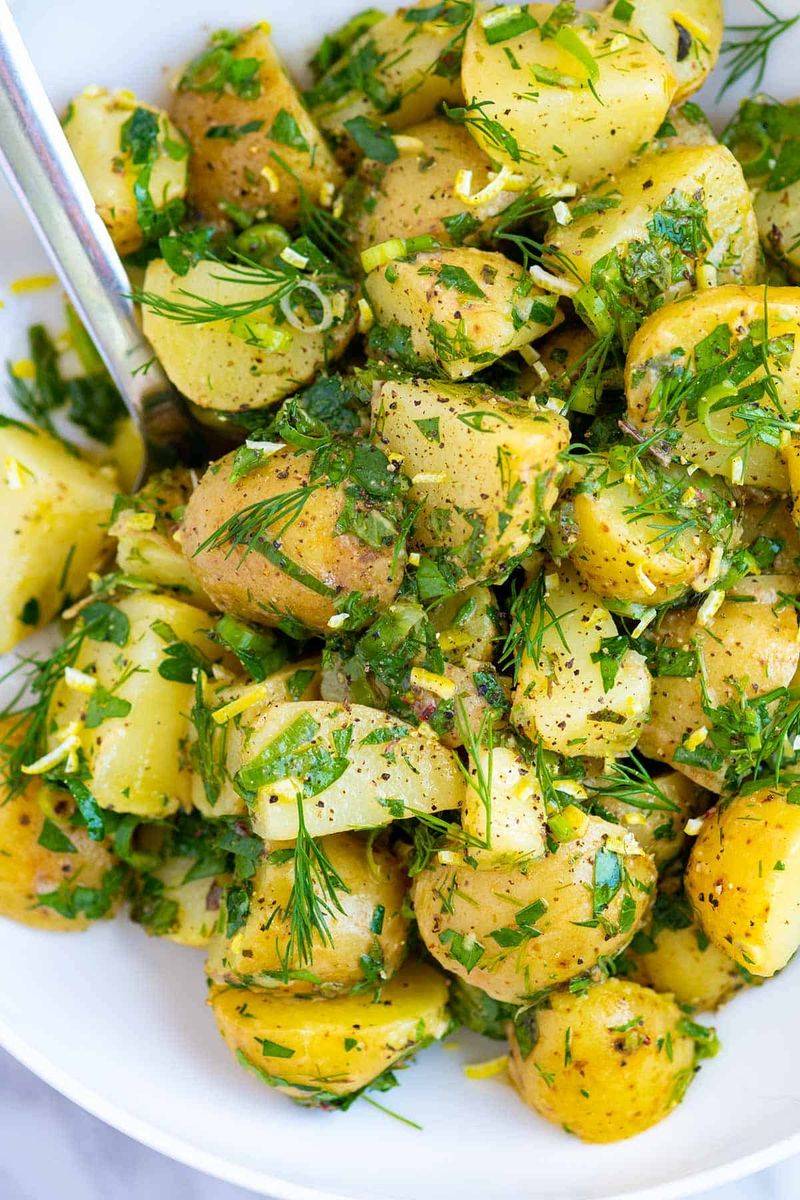 Lemon Mustard Potato Salad