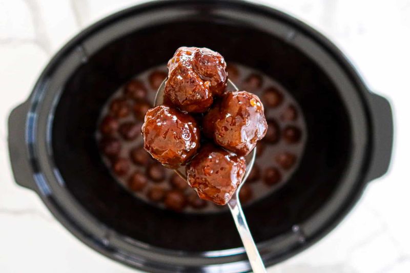 Grape Jelly Meatballs
