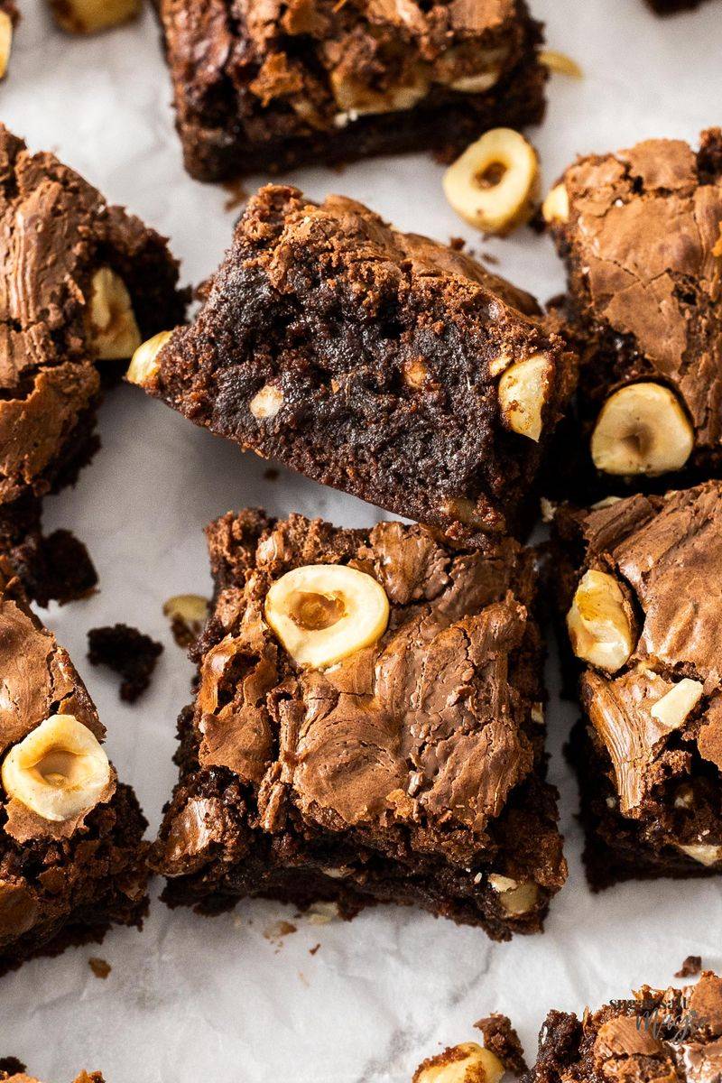 Chocolate Hazelnut Brownies