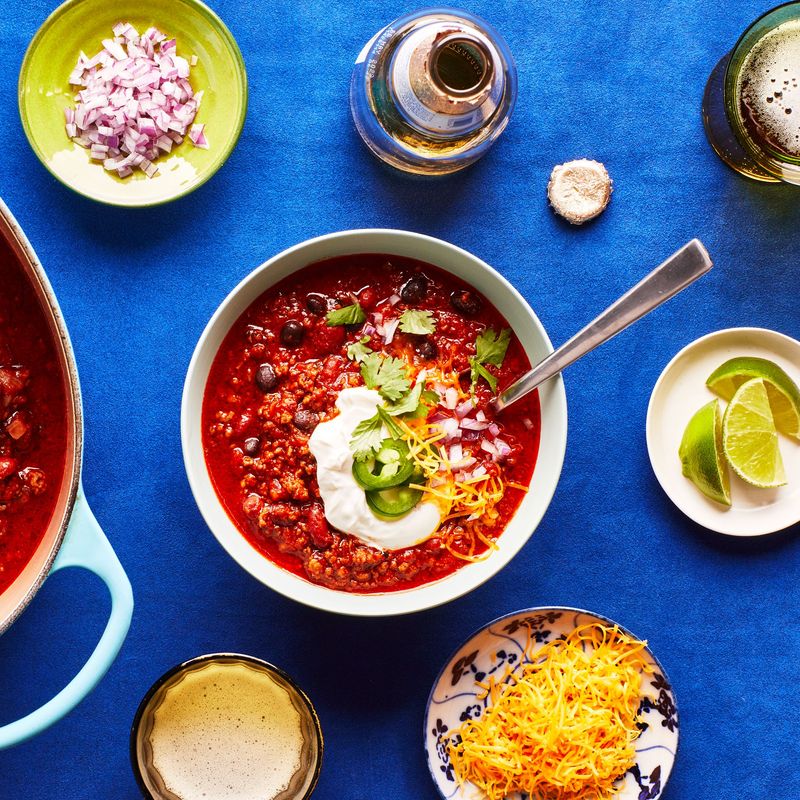 Chili With All the Fixings