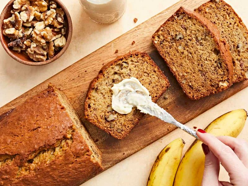 Banana Bread Slices