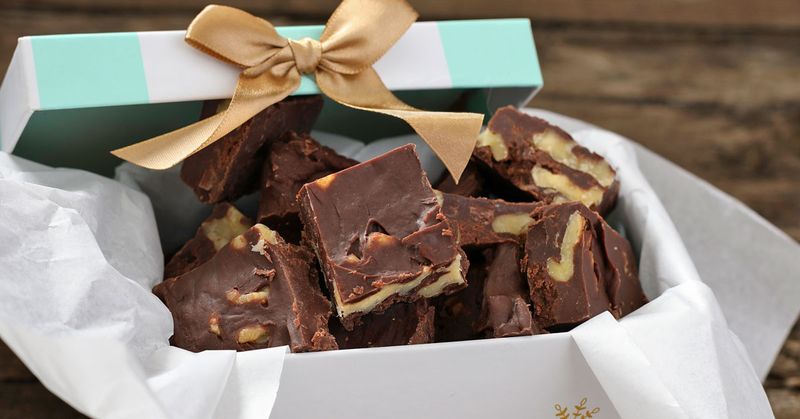 Fudge Squares in a Tin