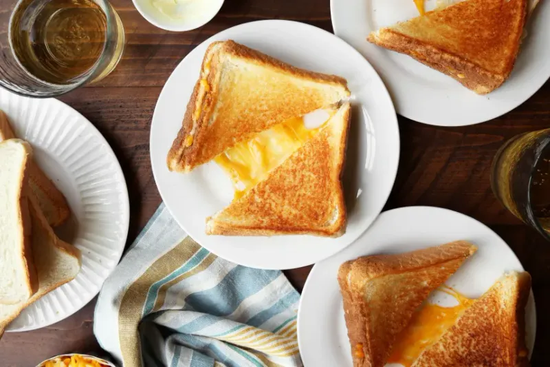 Grilled Cheese Assembly Line