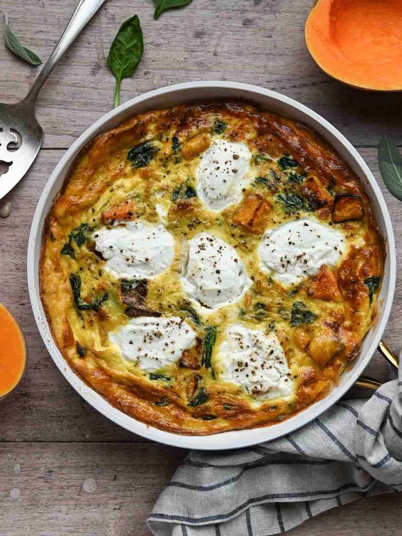 Savory Ricotta Frittata