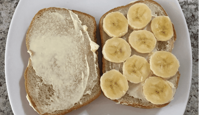 Banana and Mayo Sandwich