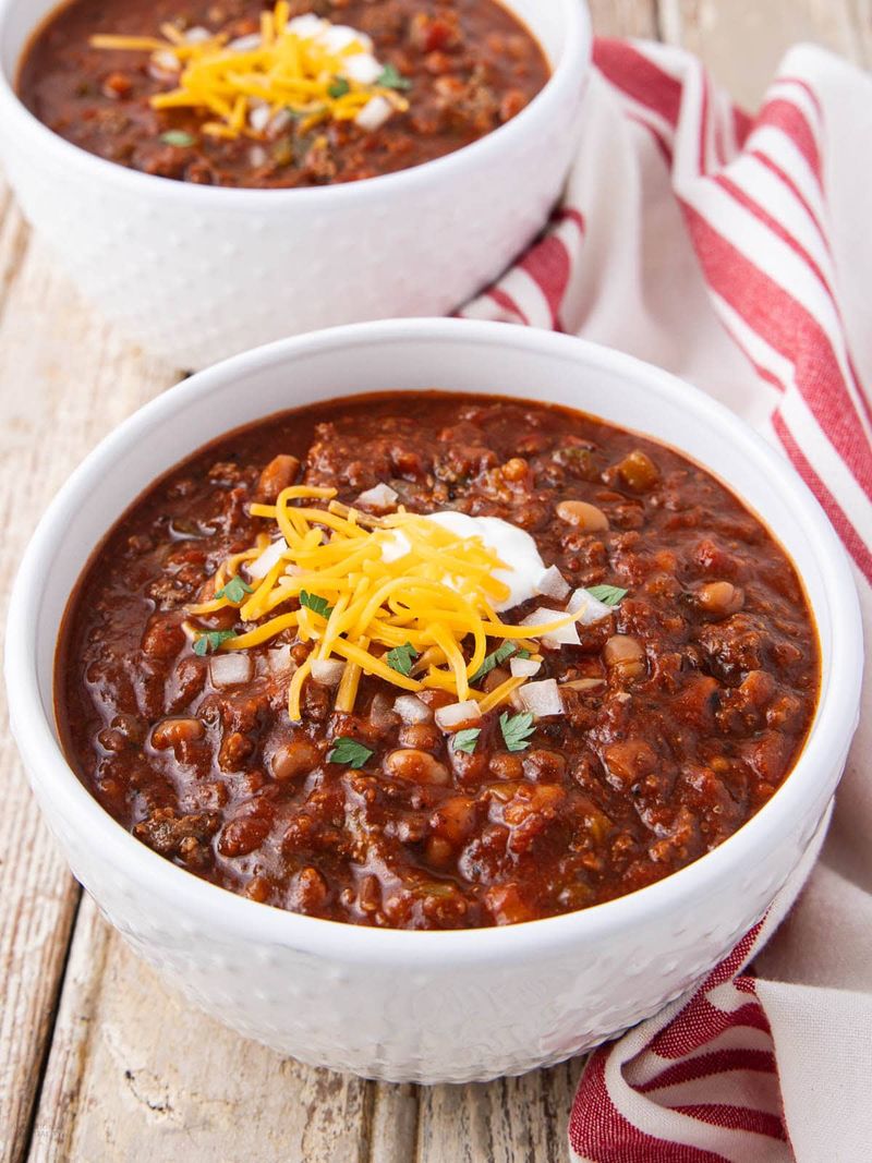 Hearty Beef and Bean Chili