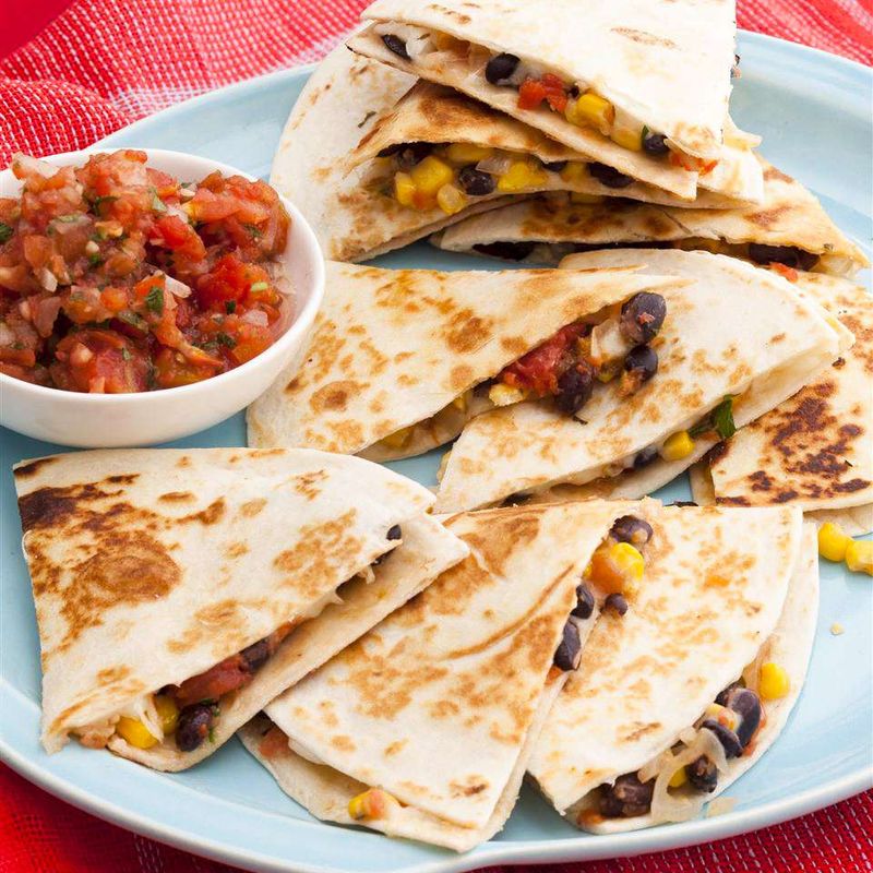 Black Bean Quesadillas