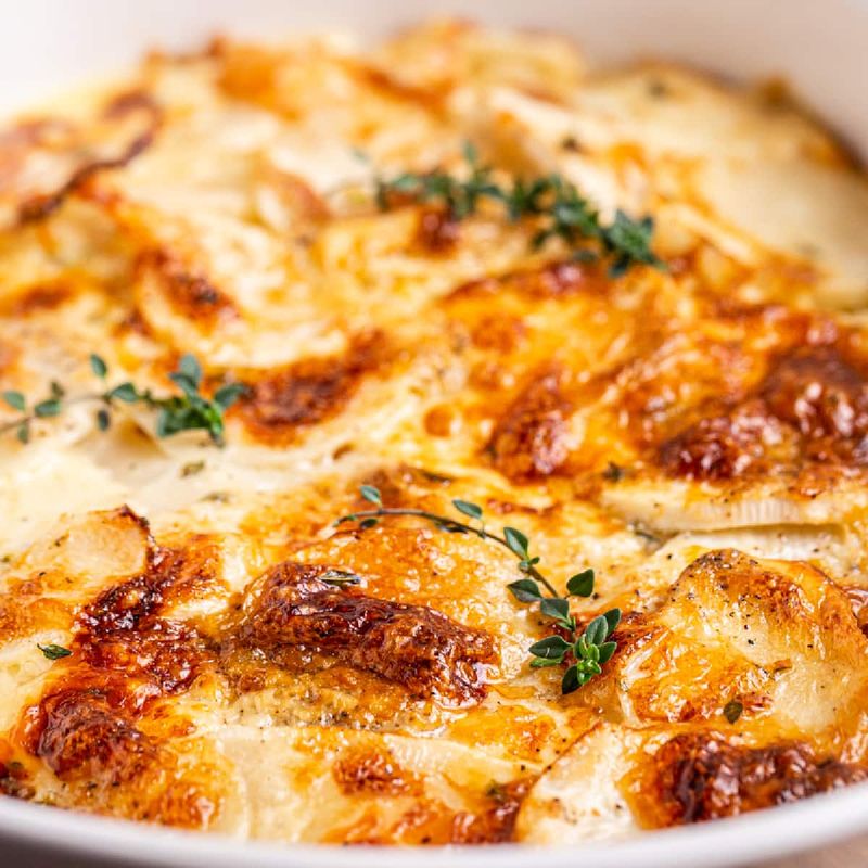 Cheesy Turnip Gratin