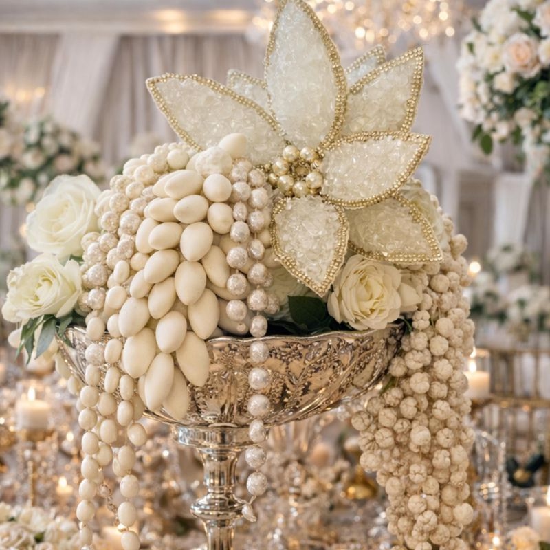 Sugared Almond Cake in Persian Weddings