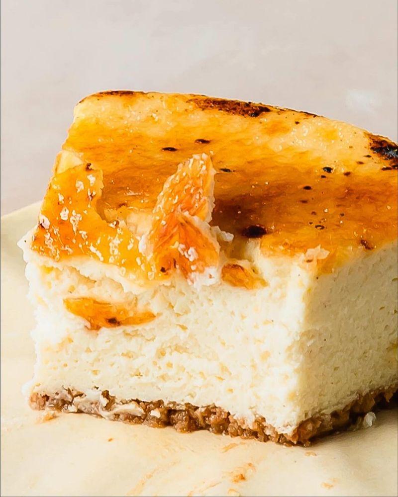 Bruleed Cheesecake