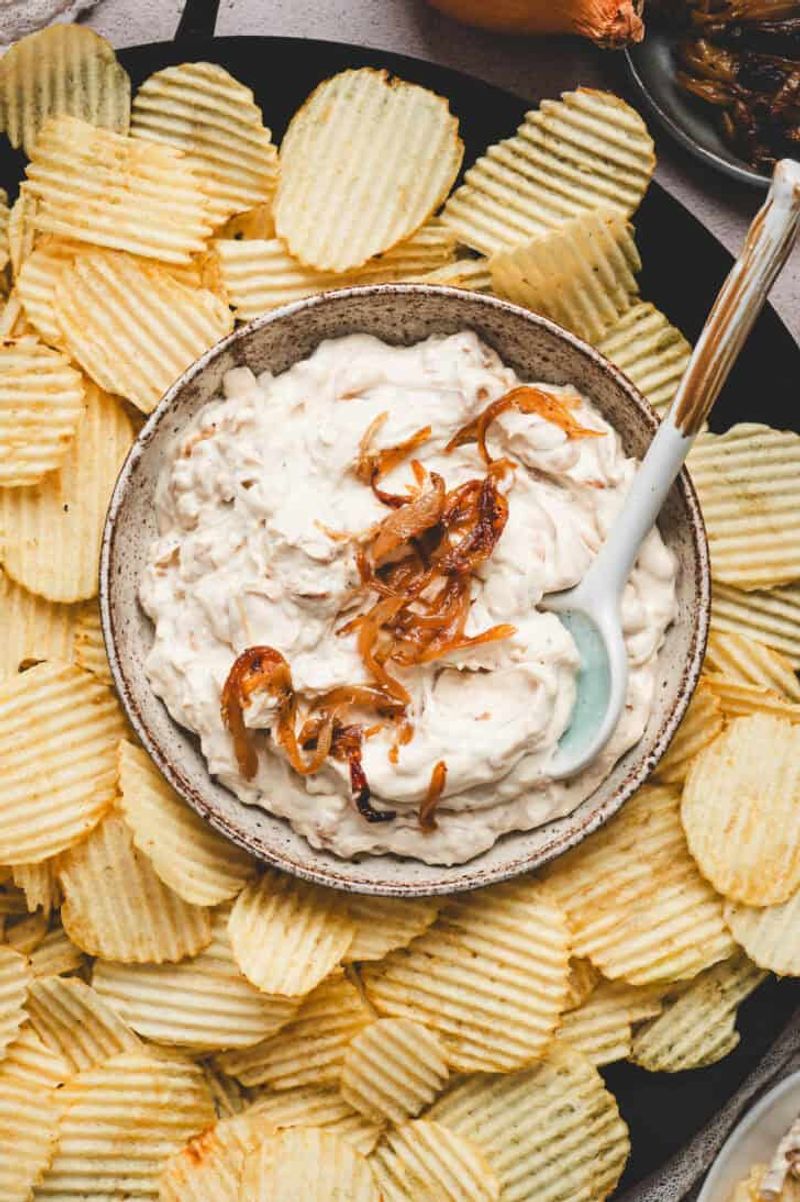 Caramelized Onion Dip Worth the Wait