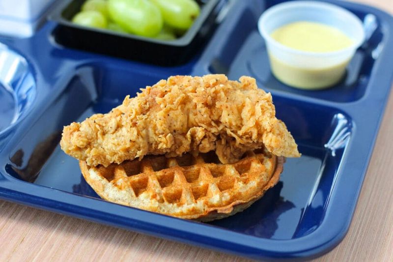 Waffles at Lunchtime