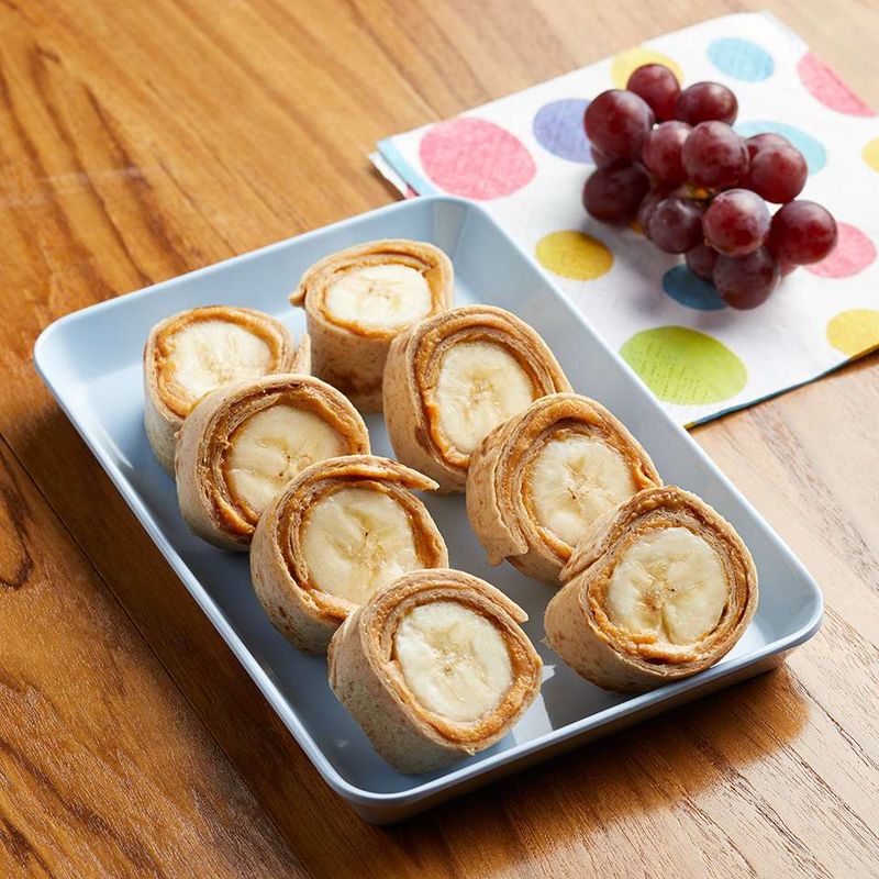Peanut Butter Banana Roll-Up