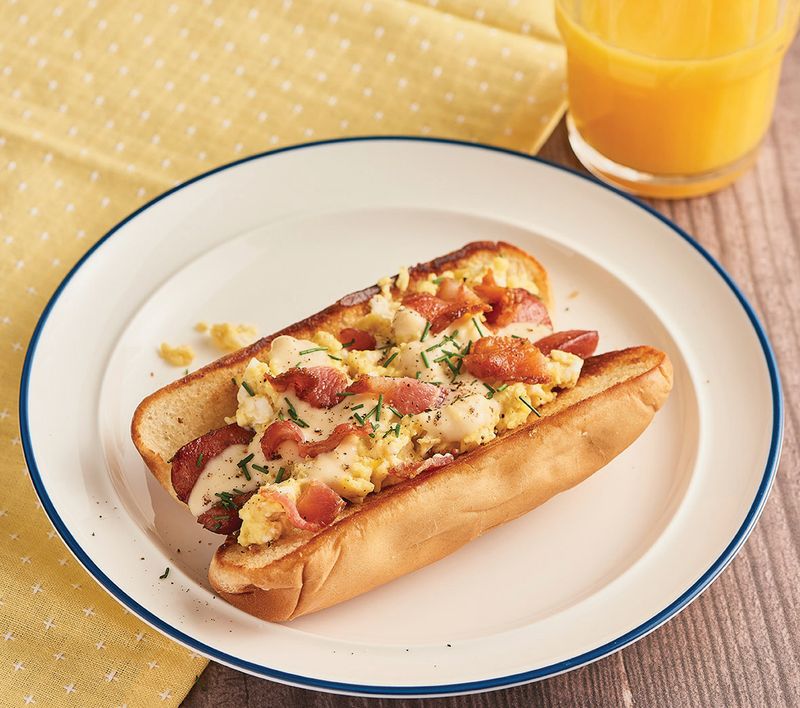Hot Dogs at Breakfast