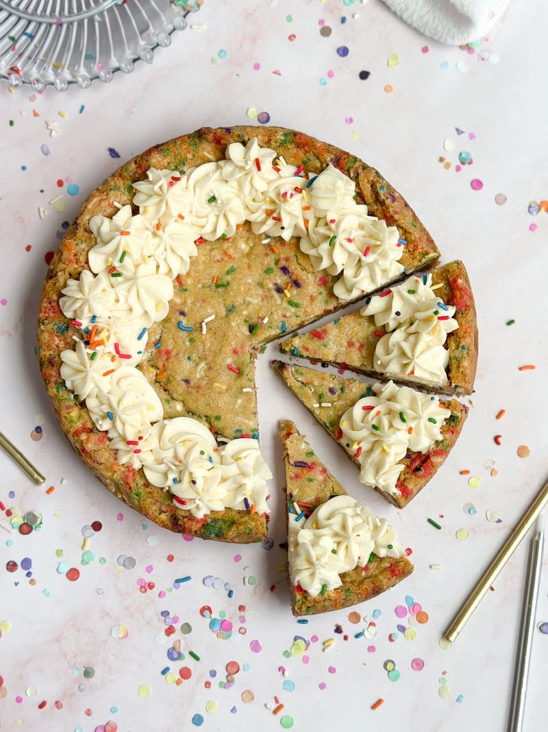 Funfetti Cookie Cake