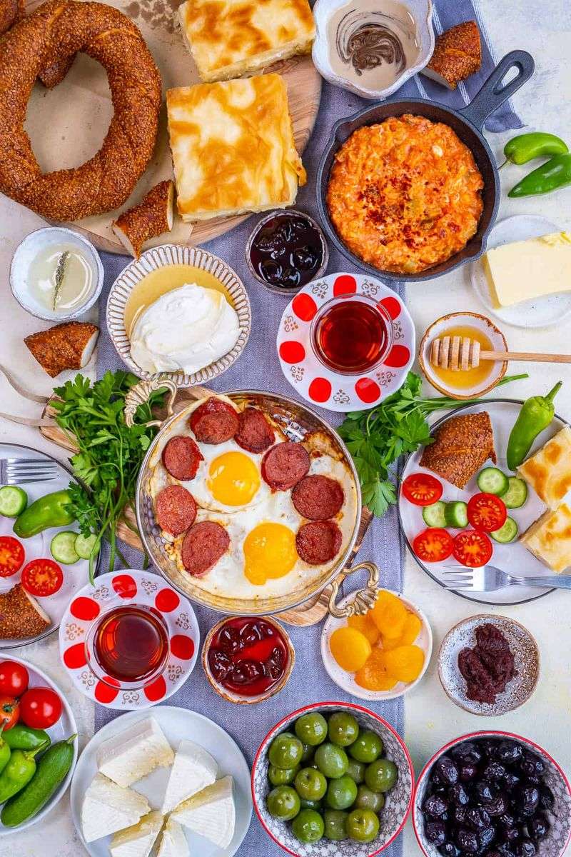 Turkish Breakfast Spread
