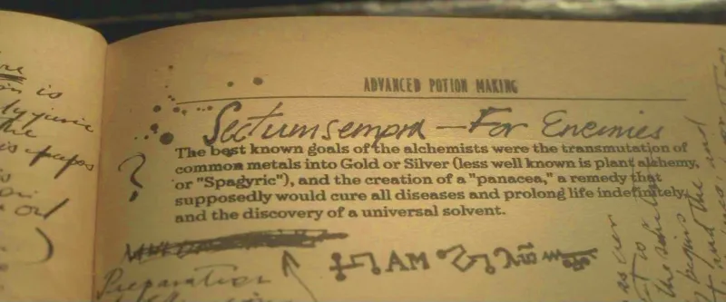 Sectumsempra: Snape's Hidden Danger