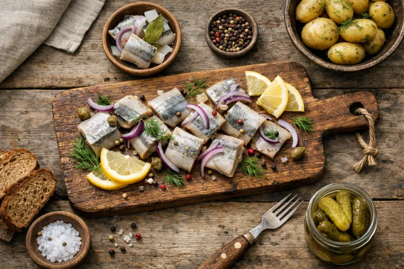 Scandinavian Pickled Herring