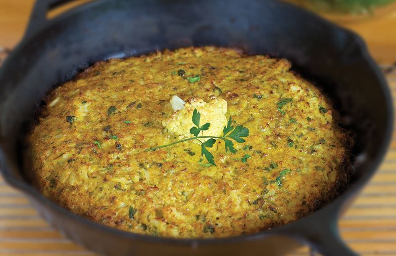 Persian Cauliflower Kuku