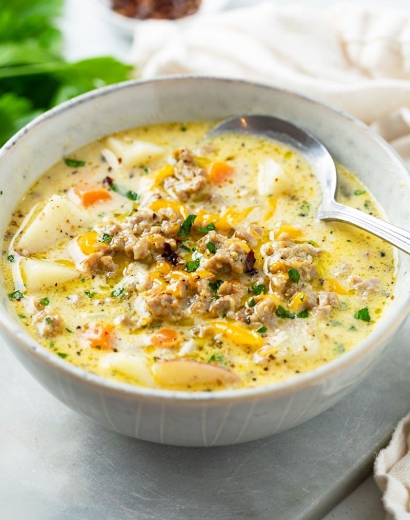 Instant Pot Sausage and Potato Soup