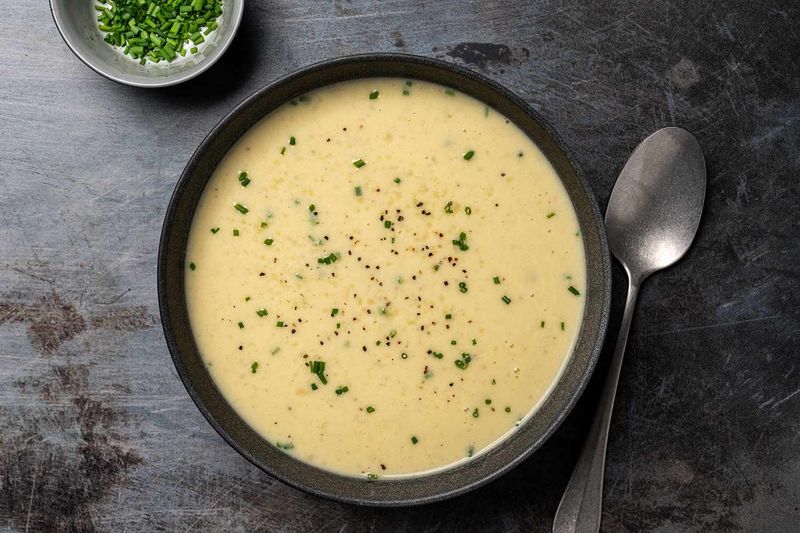 Velvety Potato Leek Soup