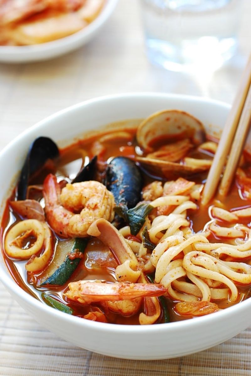Spicy Seafood Jjamppong