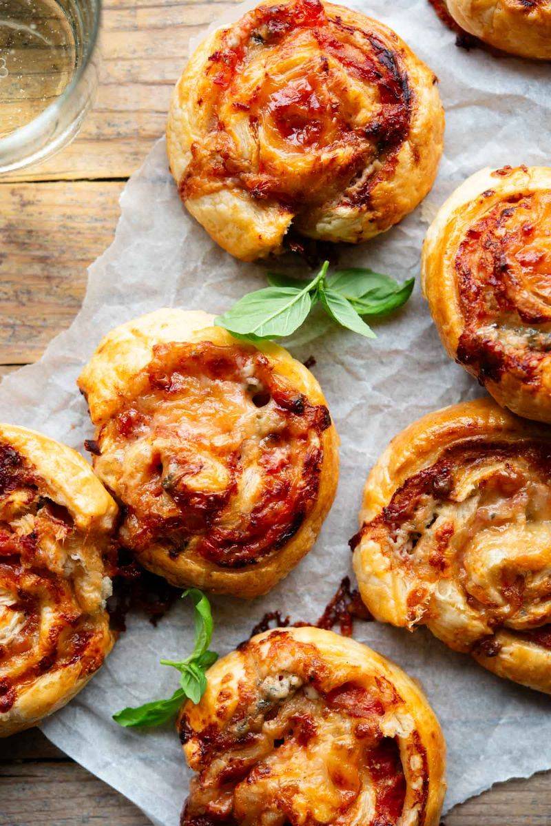 Stuffed Pizza Pinwheels