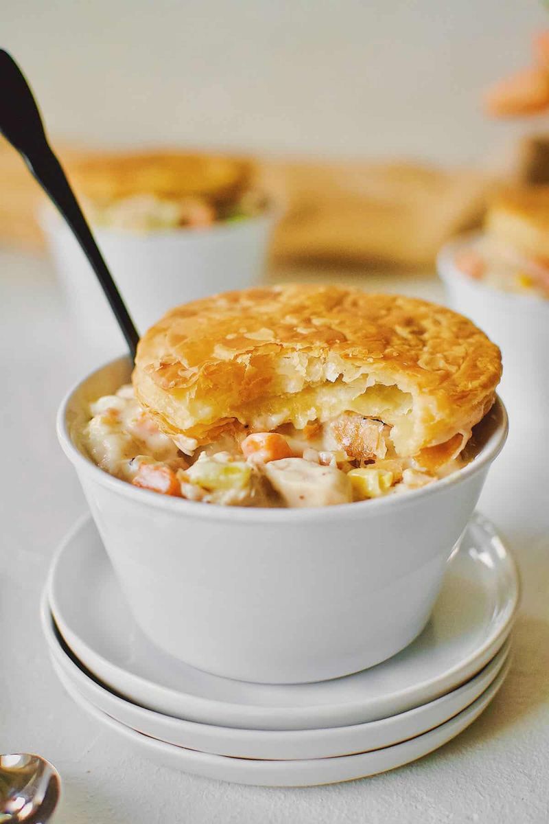 Chicken Pot Pie Tops