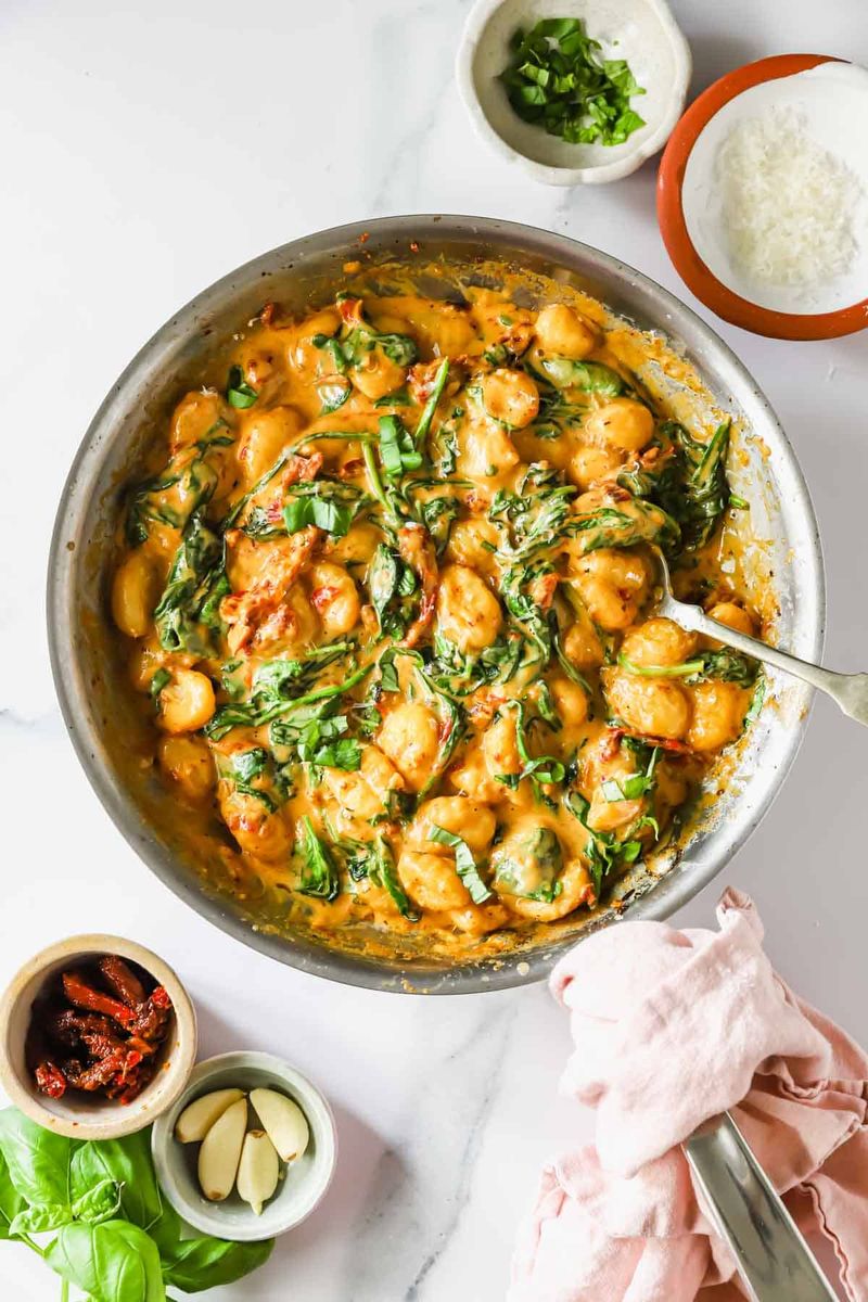 Creamy Tuscan Gnocchi