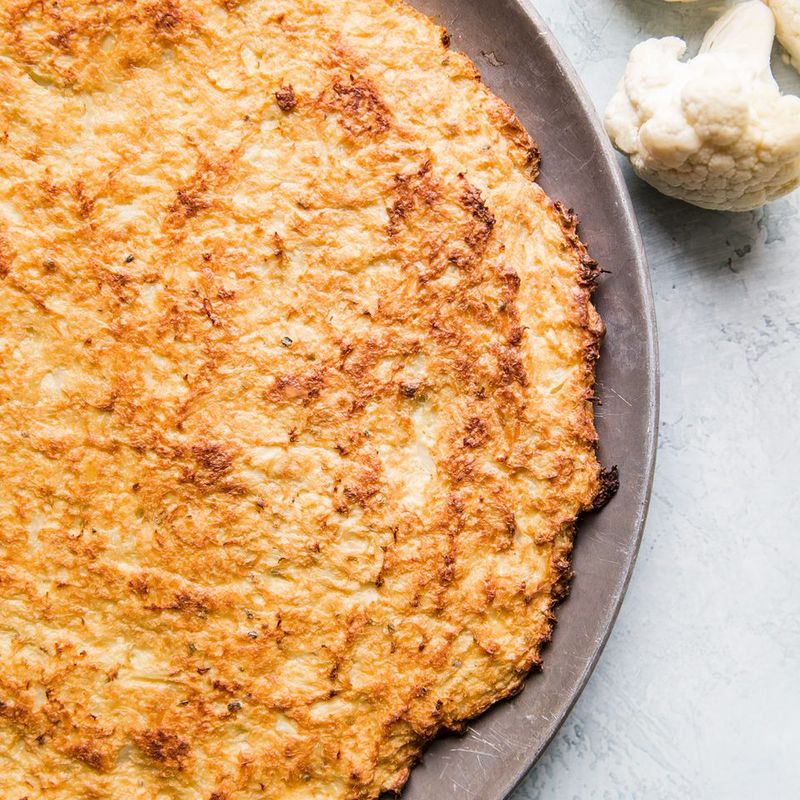 Italian-American Cauliflower Pizza Crust
