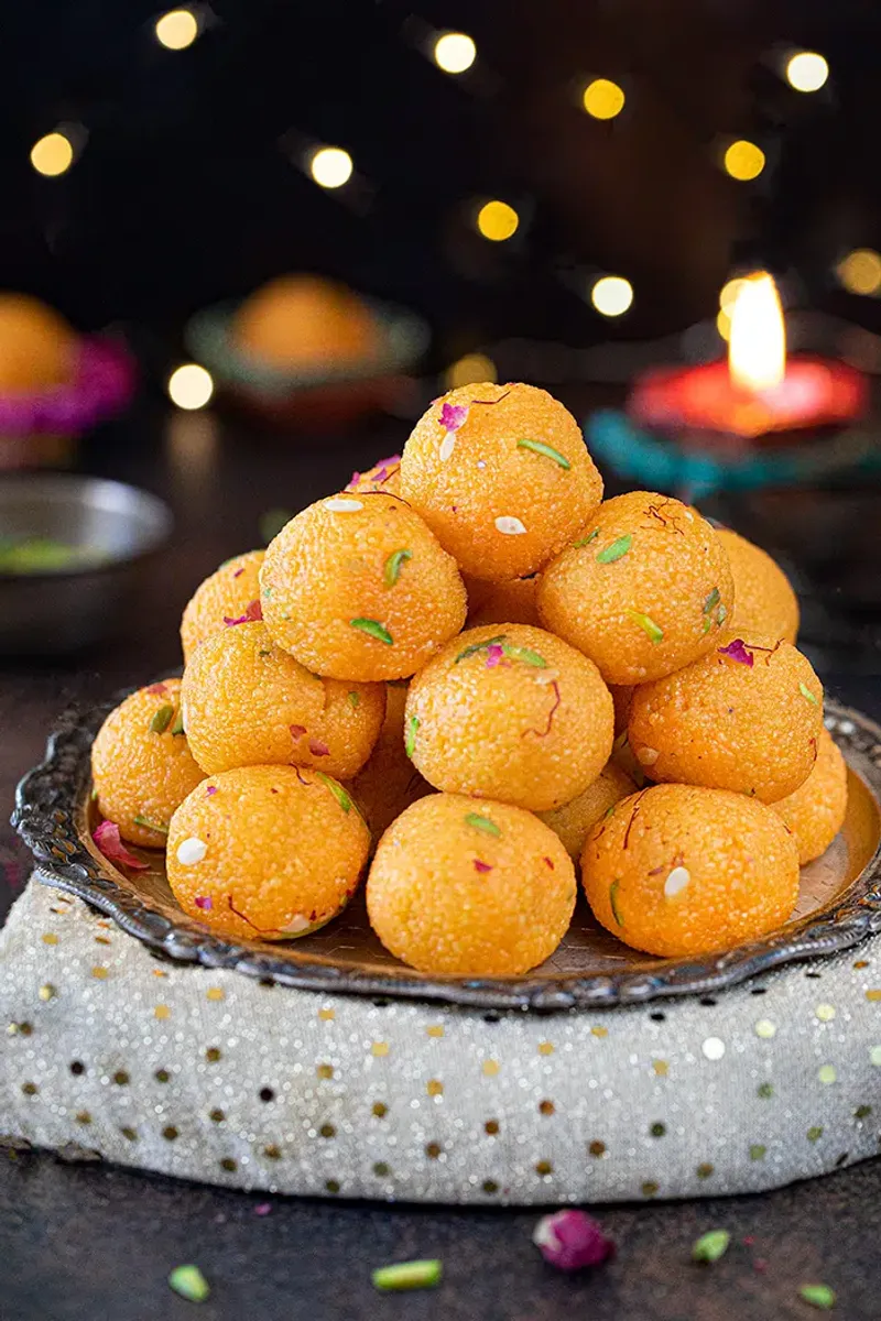Indian Laddoo Spheres
