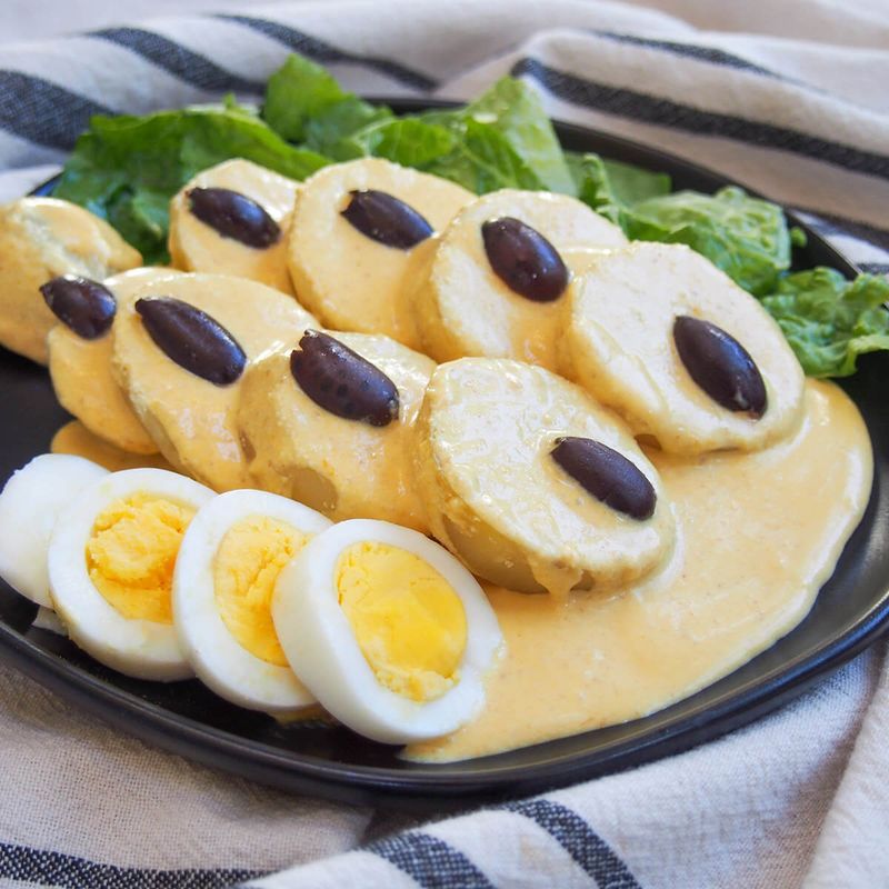 Peruvian Papa a la Huancaína