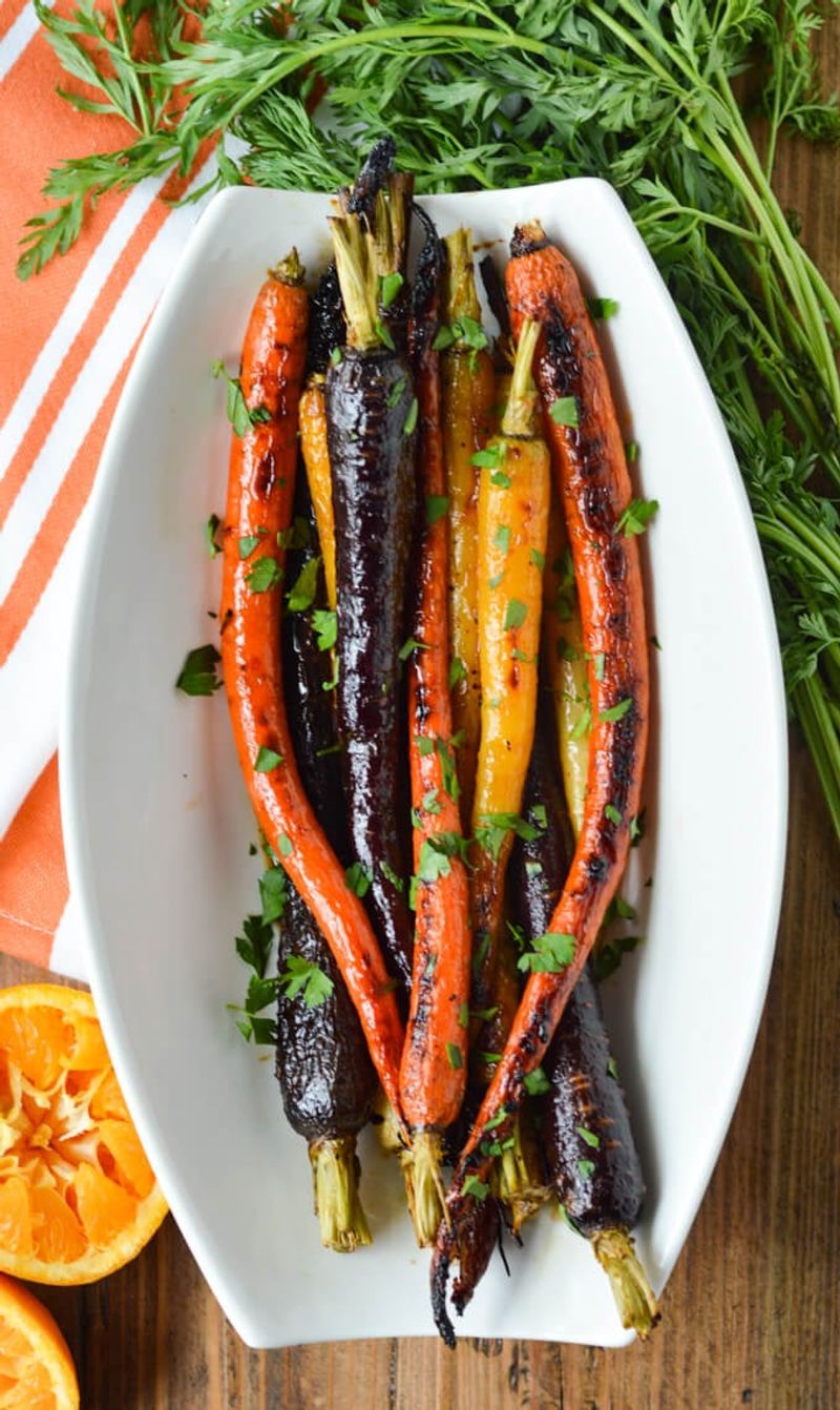 Fire-Kissed Carrots
