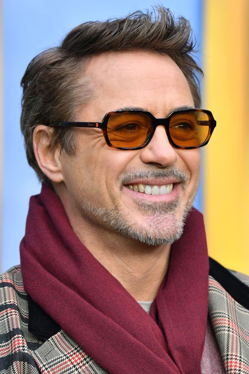 Robert Downey Jr.: Colorful Lens Energy