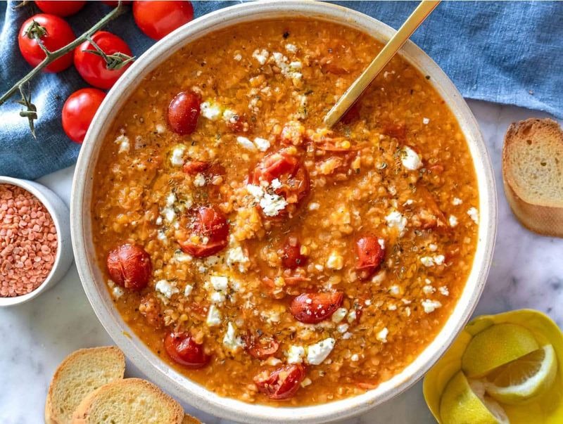 Lentils and Tomatoes
