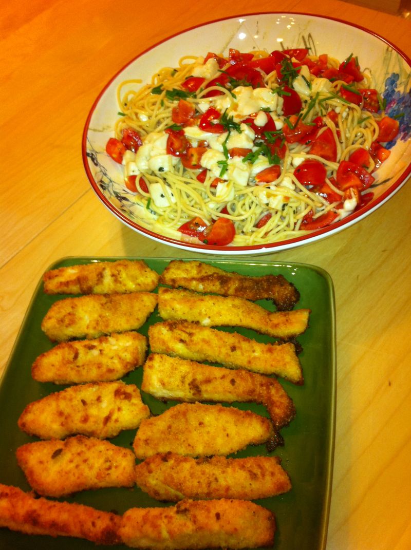 Fish Finger Pasta Bowl