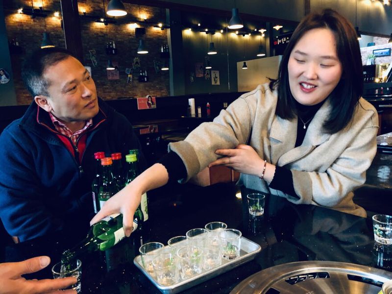 Never Pouring Your Own Drink in Korea