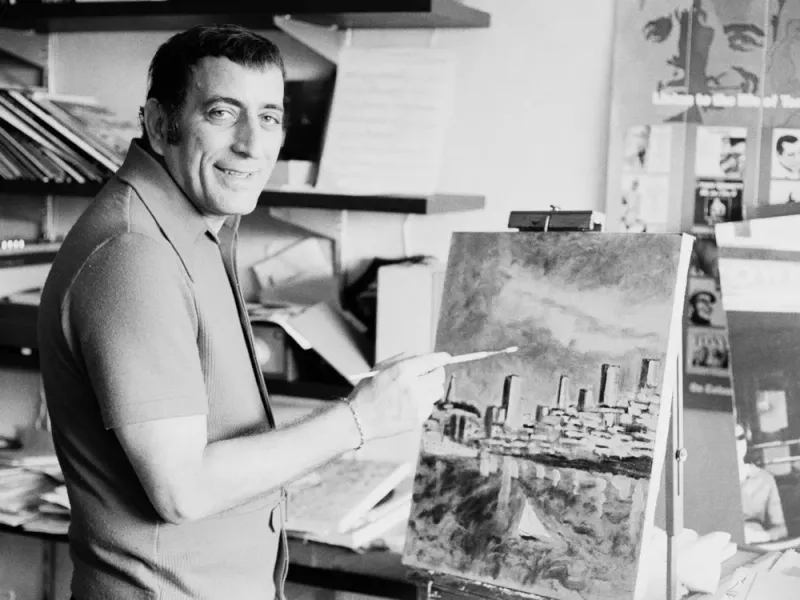 Tony Bennett: A Second Signature in Paint