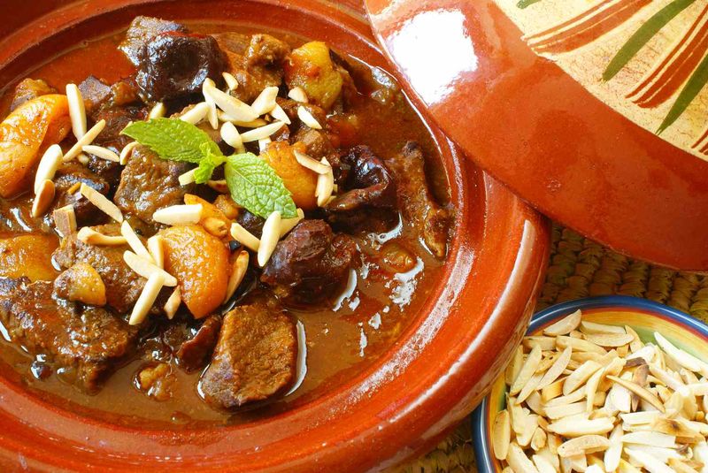 Tagine of Lamb and Apricots