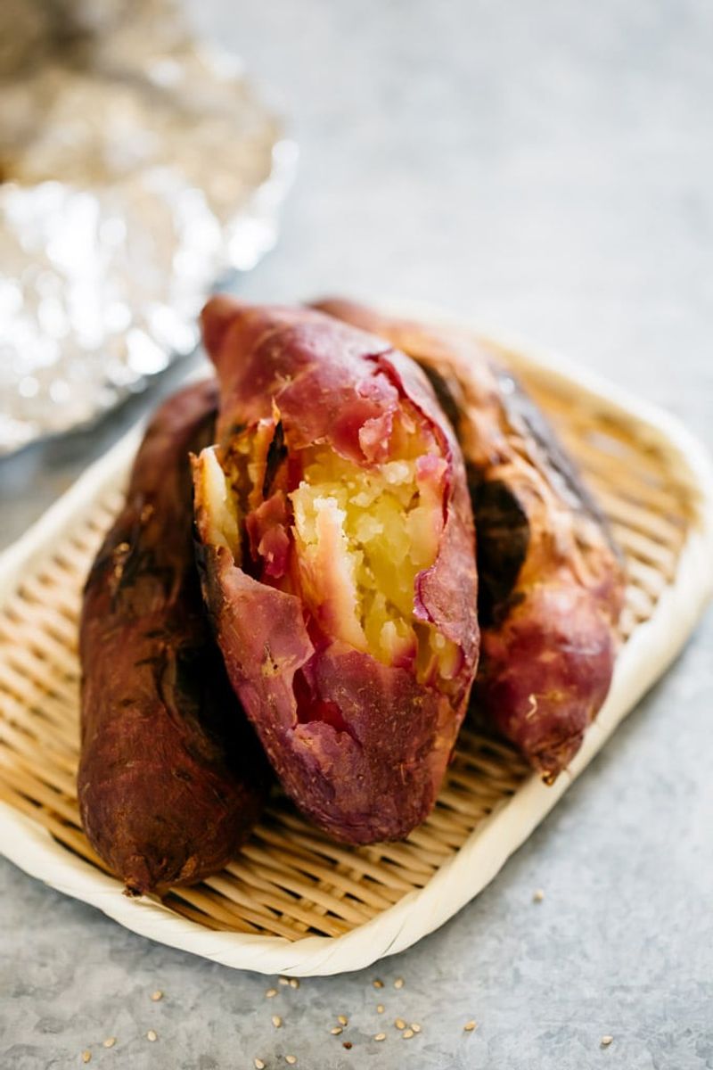 Japanese Sweet Potato Snacking