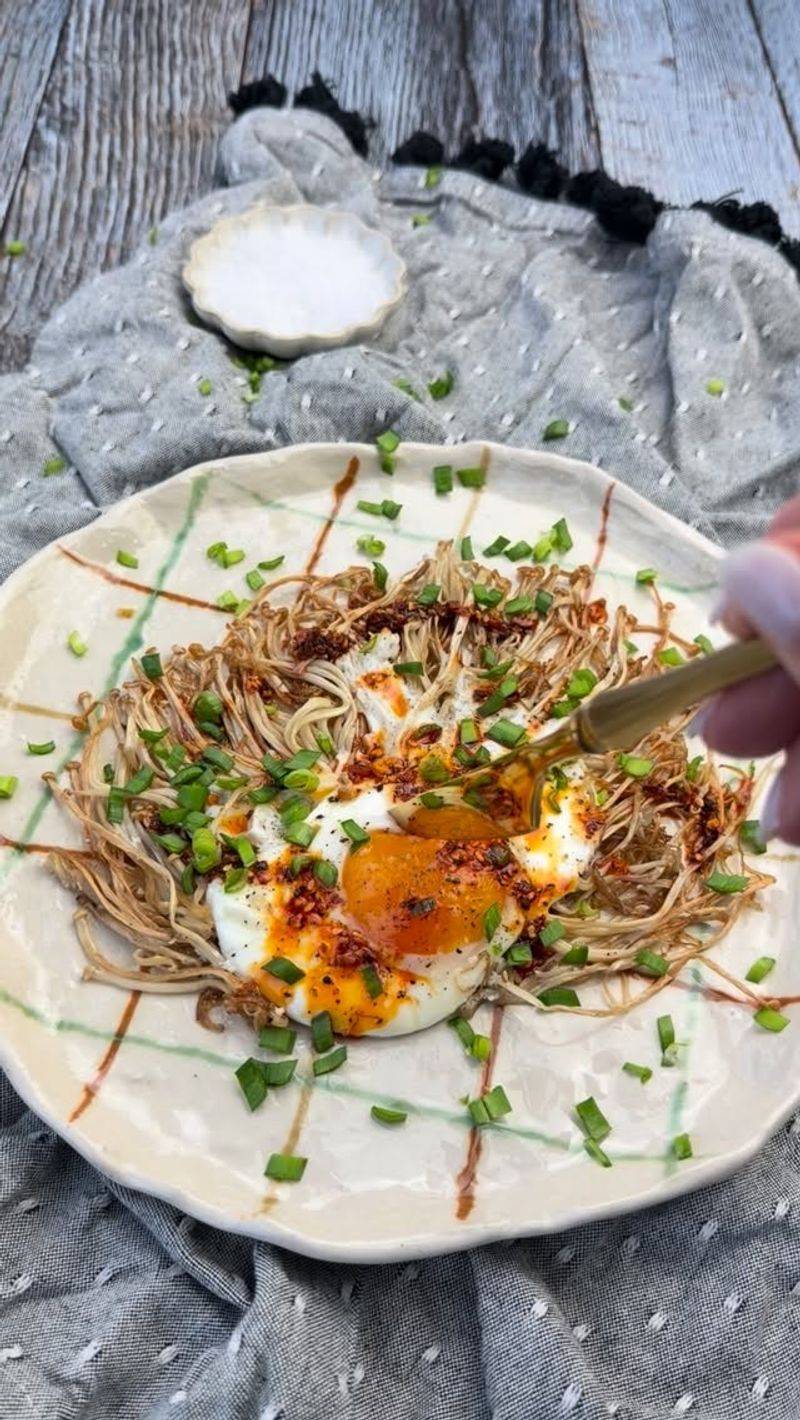 Enoki Noodle Nests