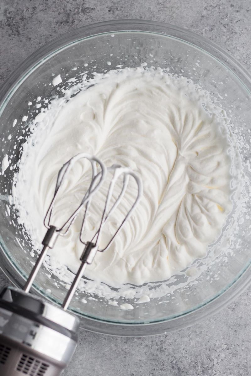 Whipping Cream Into Peaks
