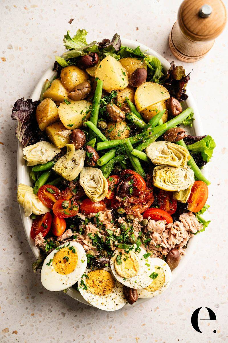 Tuna Nicoise Platter