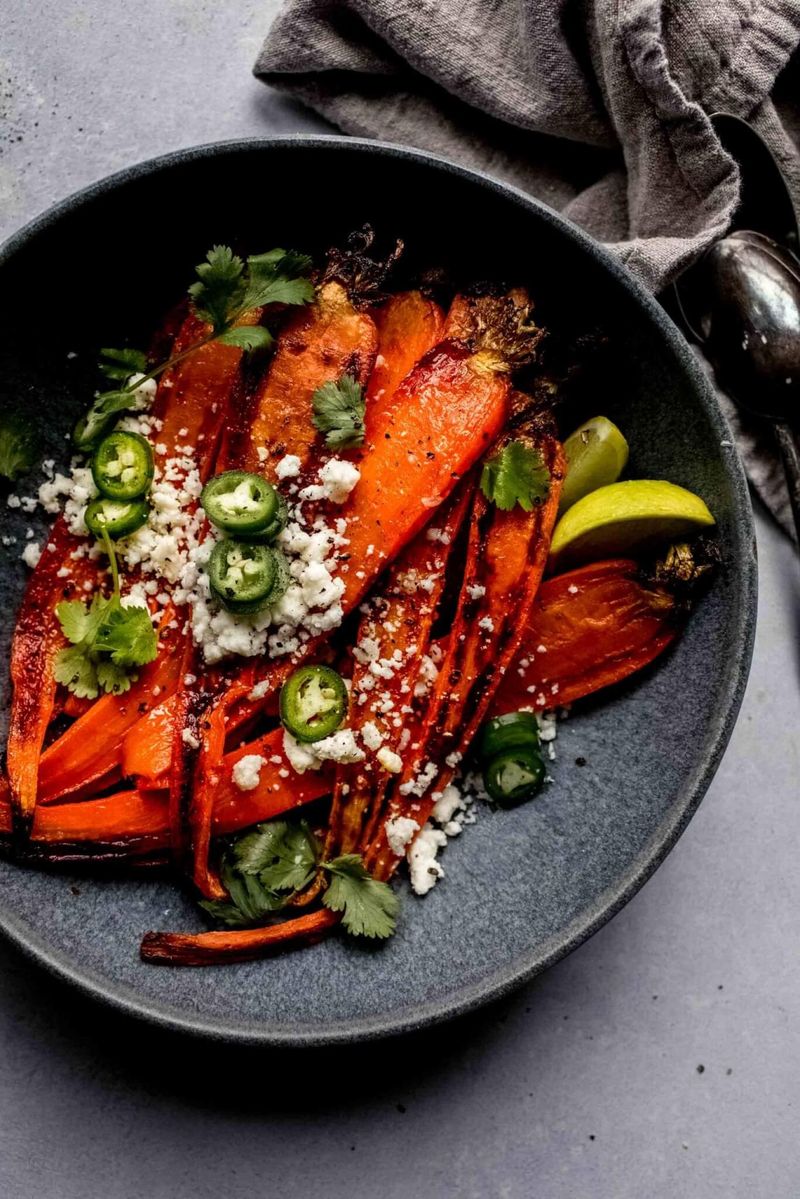 Honey Glazed Carrot Tacos