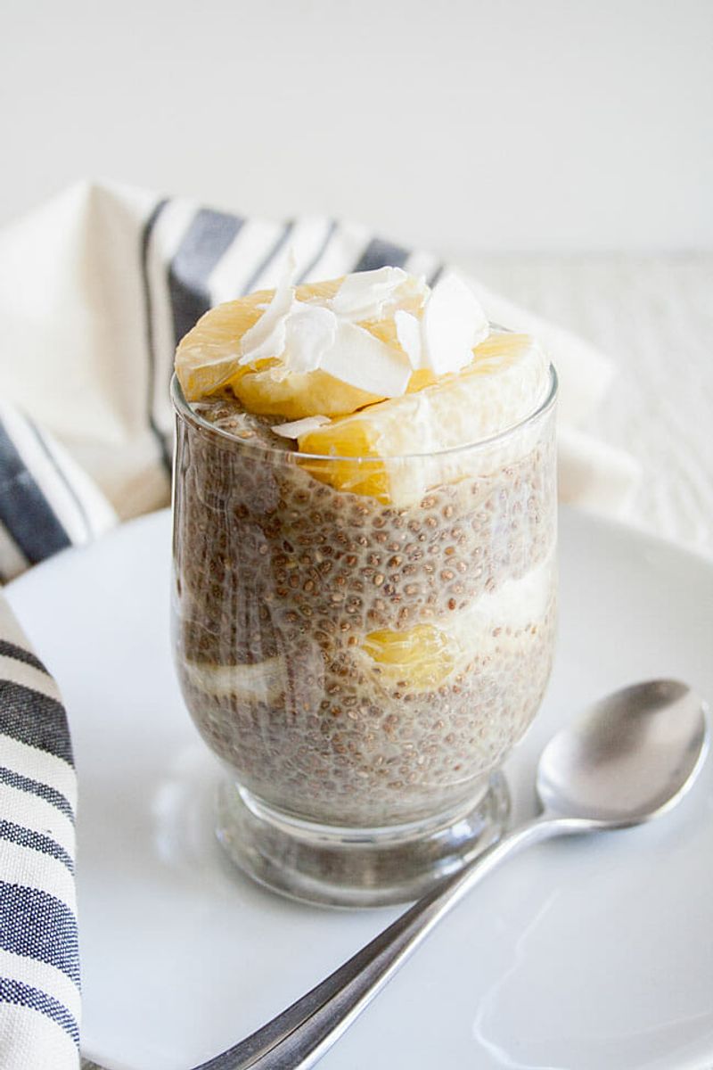Chia Pudding With Orange