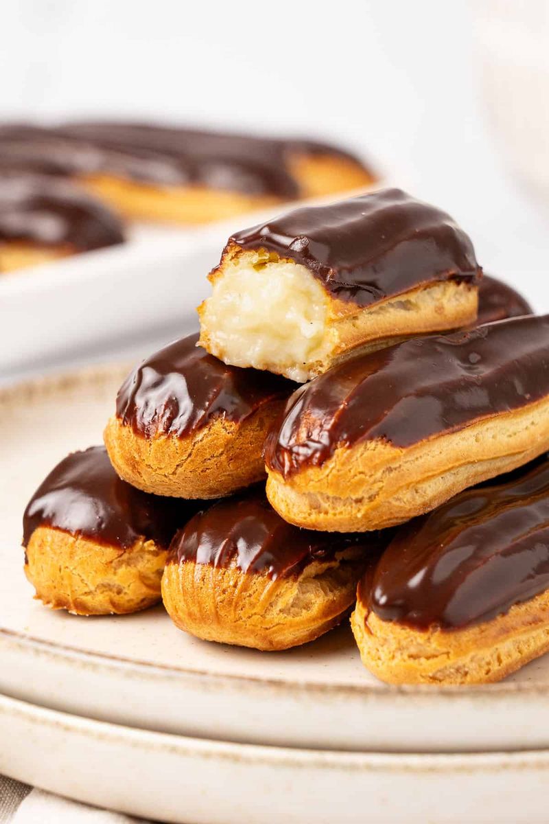Mini Eclairs From Scratch