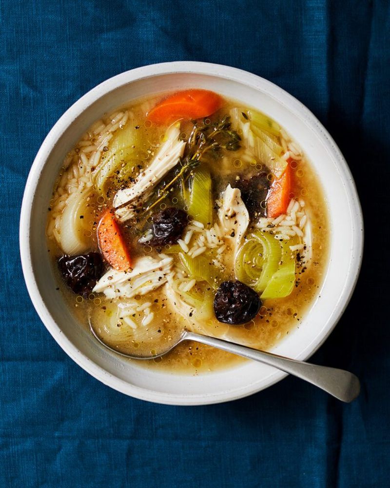 Cock-a-Leekie Soup